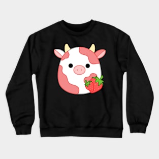 Strawberry Cow Crewneck Sweatshirt